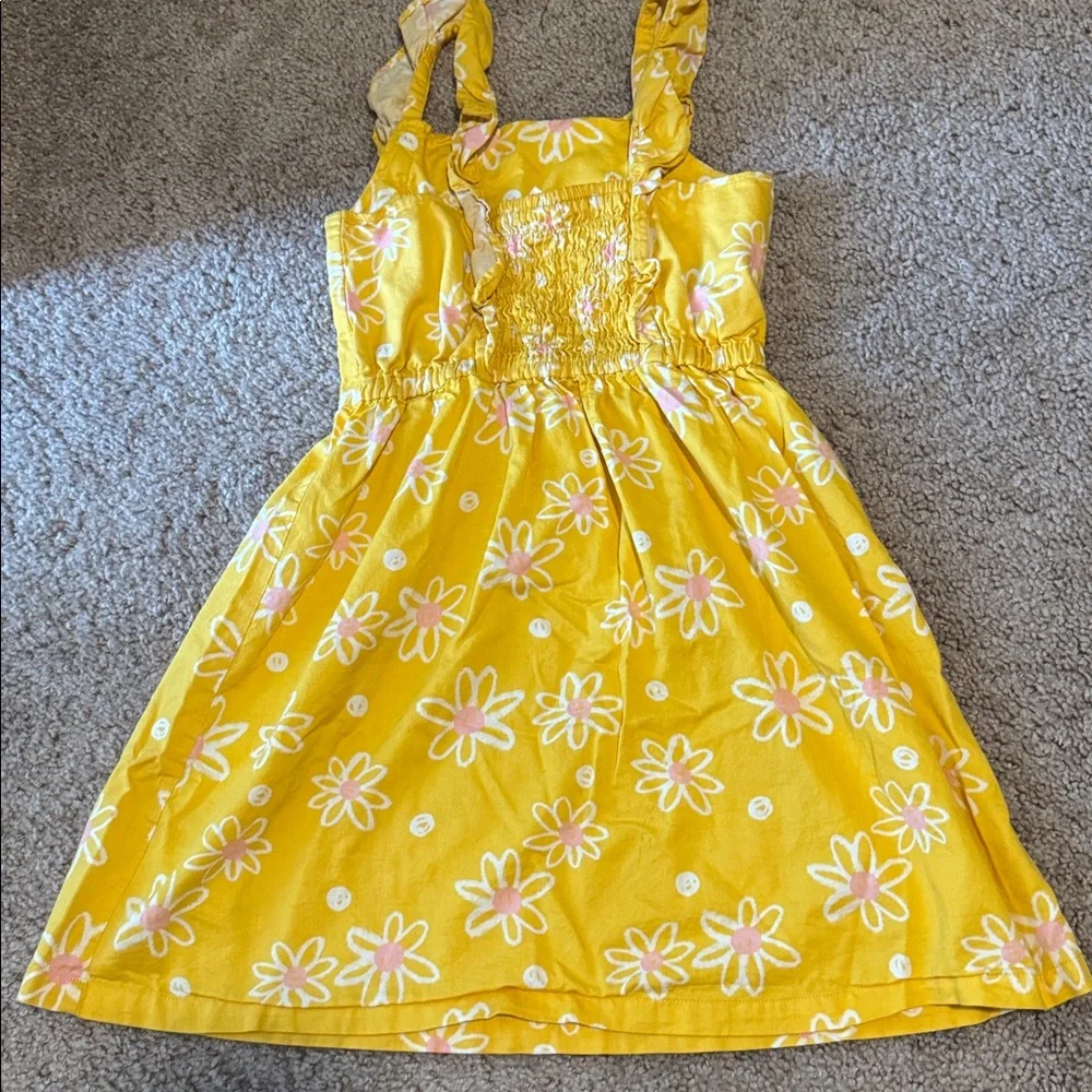Carter's Sunny Yellow Floral Dress